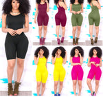 Tank bodycon romper