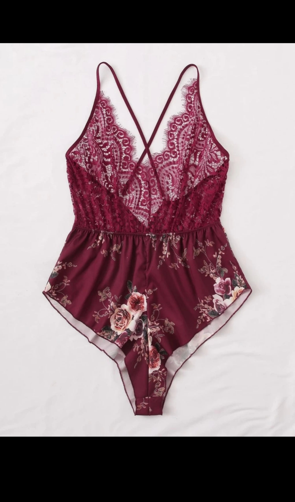 Lace teddy