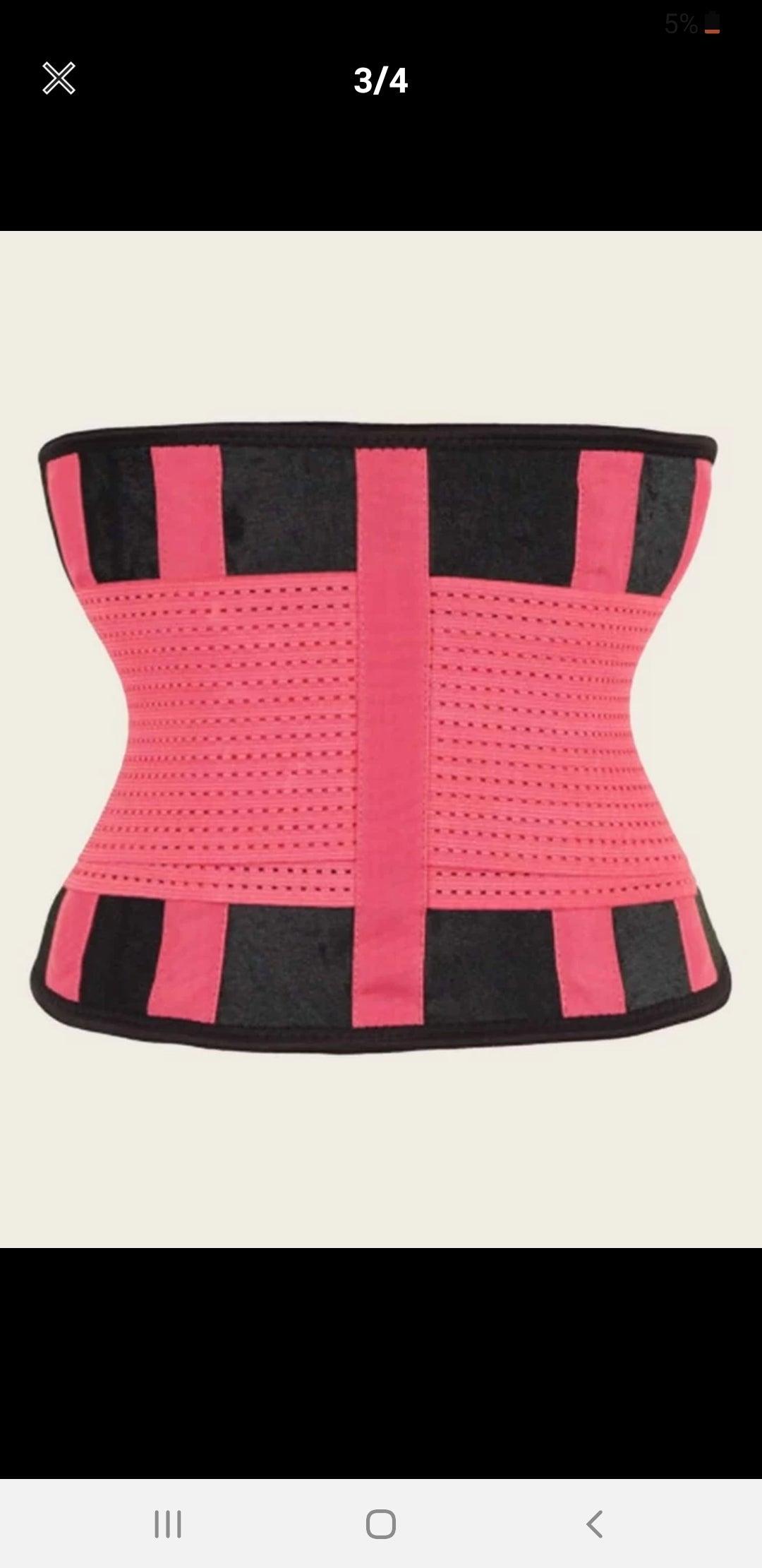 waist trainer pink